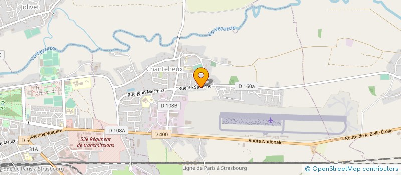 localisation de l'entreprise MSL TRANSPORTS à CHANTEHEUX