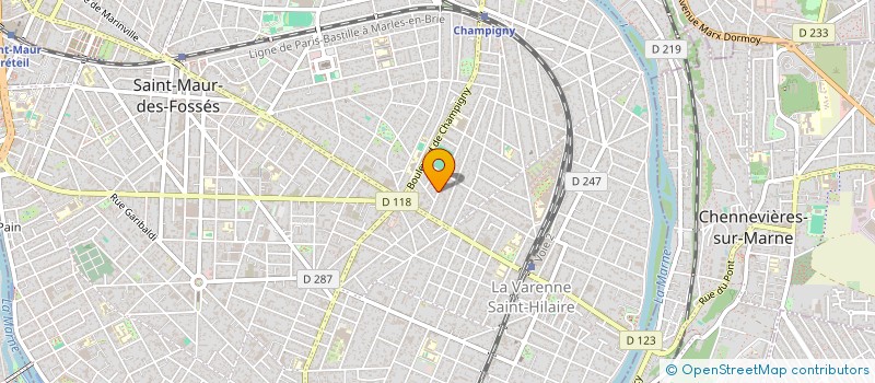 localisation de l'entreprise MSL25 à SAINT-MAUR-DES-FOSSES