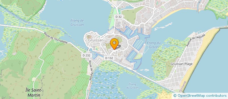 localisation de l'entreprise MSLCE  GRUISSAN