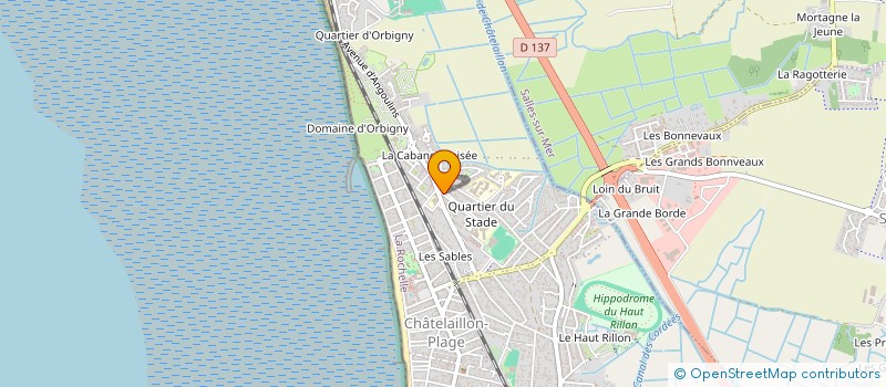 localisation de l'entreprise MSLH  CHATELAILLON-PLAGE