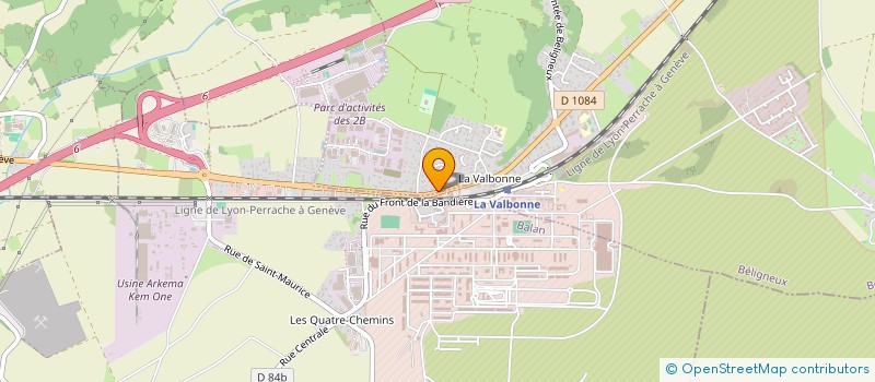 localisation de l'entreprise MSM  BALAN