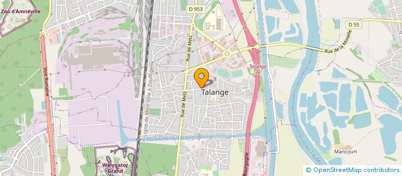 localisation de l'entreprise MSM à TALANGE