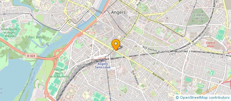 localisation de l'entreprise MSM à ANGERS