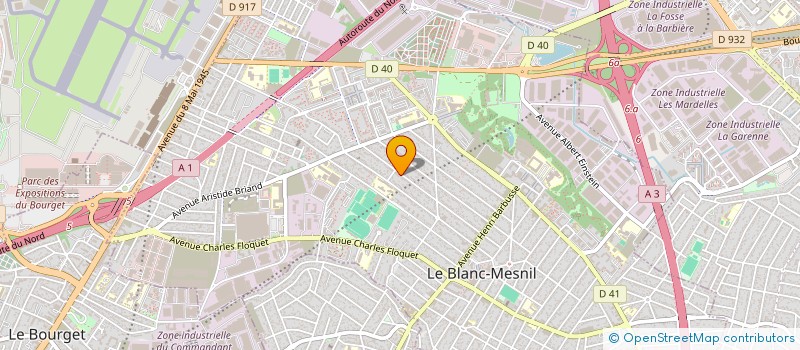 localisation de l'entreprise MSM à PIERREFITTE-SUR-SEINE