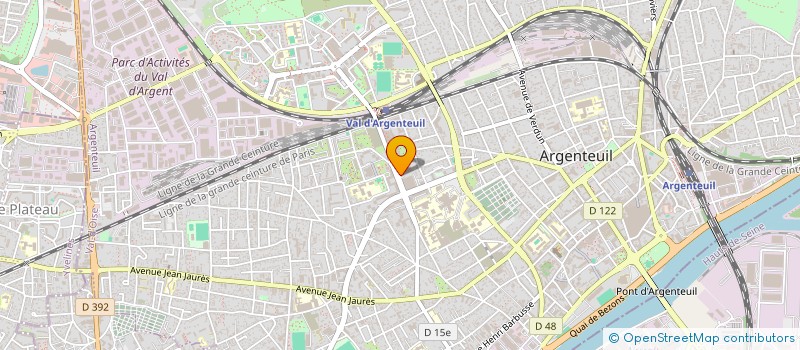 localisation de l'entreprise MSM  ARGENTEUIL