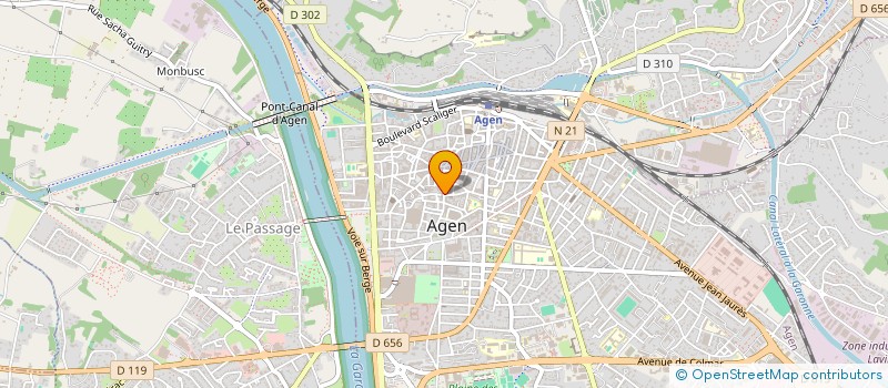 localisation de l'entreprise MSM CONSTRUCTION à AGEN