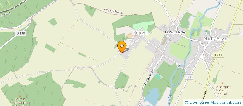 localisation de l'entreprise MSM DUBOIS  PROUZEL