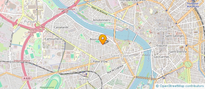 localisation de l'entreprise MSM GLOBAL BATIMENT à TOULOUSE