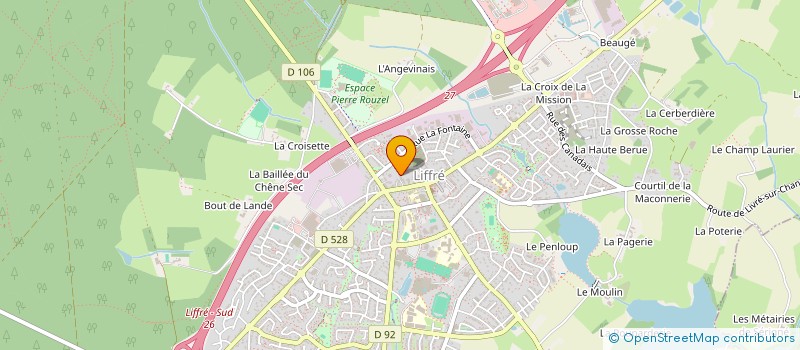 localisation de l'entreprise MSM IMMO  LIFFRE