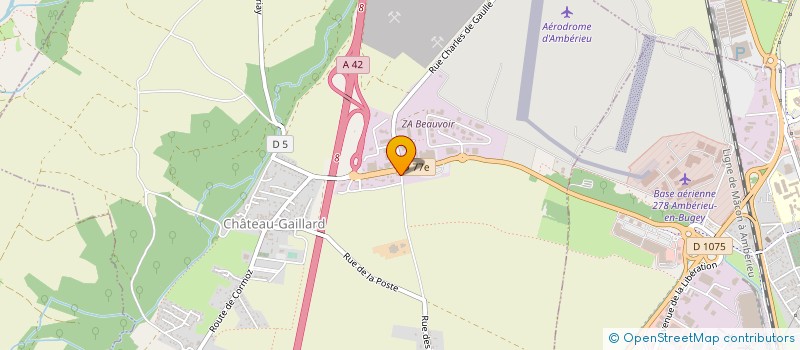 localisation de l'entreprise MSM SIGNALETIC  CHATEAU-GAILLARD