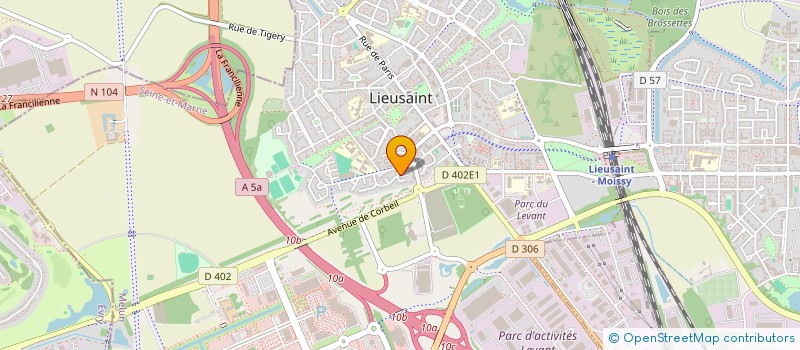 localisation de l'entreprise MSMA  LIEUSAINT