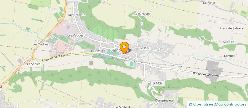 localisation de l'entreprise MSMC  SAINT-SAVIN