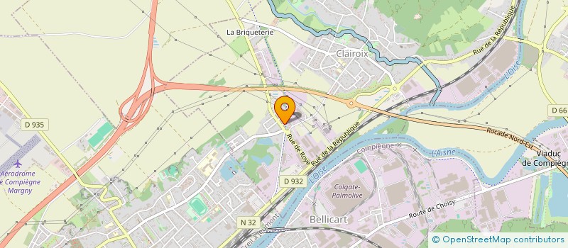 localisation de l'entreprise MSMED  CLAIROIX