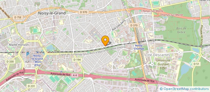 localisation de l'entreprise MSMI  NOISY-LE-GRAND