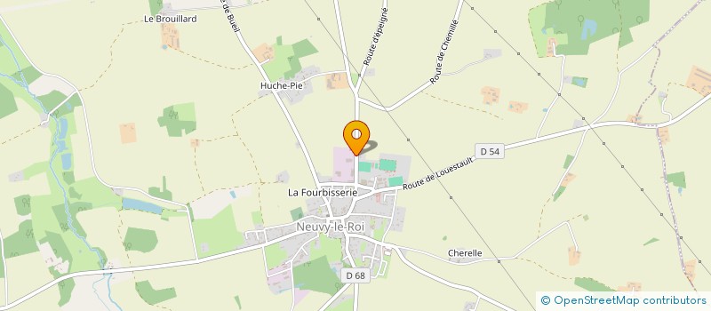 localisation de l'entreprise MSMR IMMO  NEUVY-LE-ROI