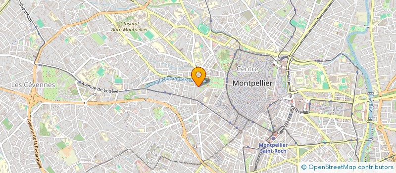 localisation de l'entreprise MSN ASSOCIES à MONTPELLIER