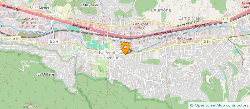 localisation de l'entreprise MSN AUTO  LA PENNE-SUR-HUVEAUNE