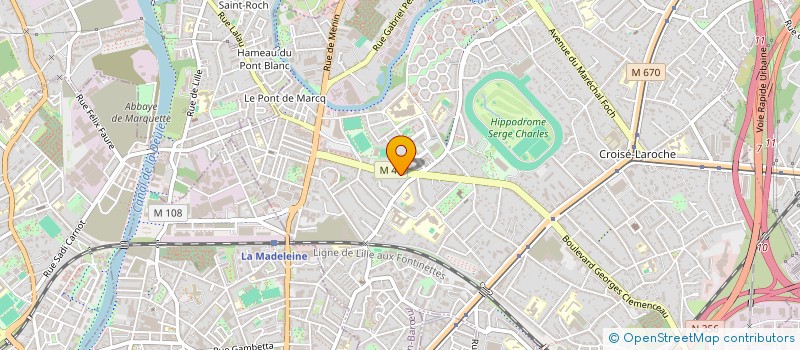 localisation de l'entreprise MSN CONSEIL  MARCQ-EN-BARUL