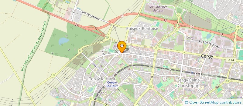 localisation de l'entreprise MSN DRIVERS  CERGY