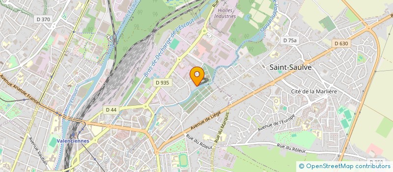 localisation de l'entreprise MSN PRO ELEC  VALENCIENNES