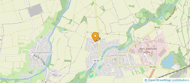 localisation de l'entreprise MSN TAXI  ESCHAU