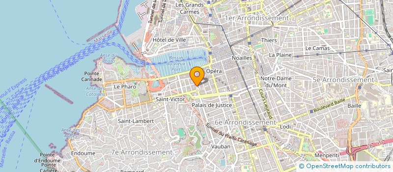 localisation de l'entreprise MSNF à MARSEILLE