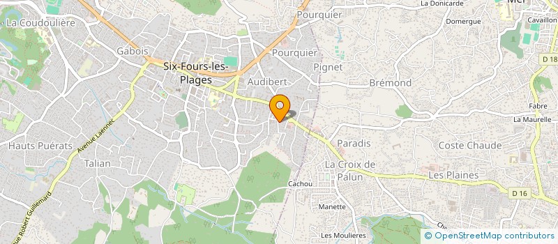 localisation de l'entreprise MSNP à SIX-FOURS-LES-PLAGES