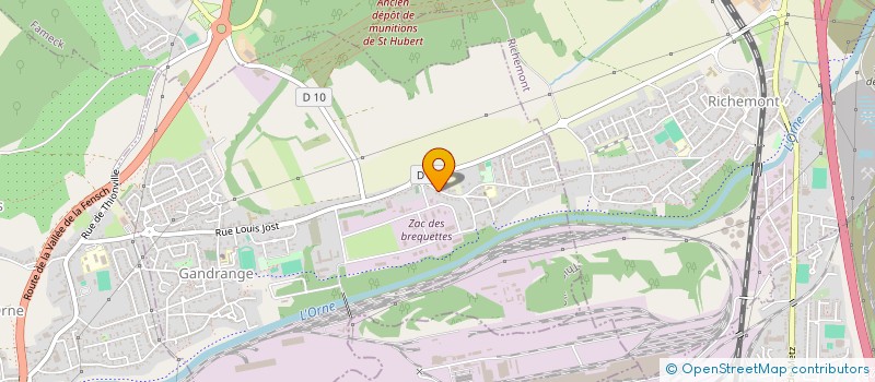 localisation de l'entreprise MSO  GANDRANGE