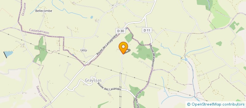 localisation de l'entreprise MSO  GRAYSSAS