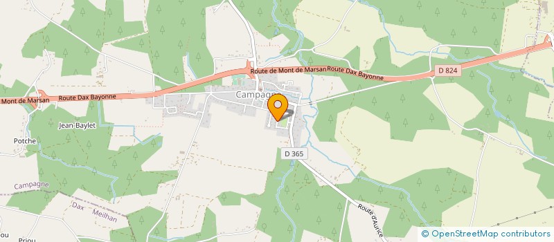 localisation de l'entreprise MSO DEMENAGEMENT  CAMPAGNE