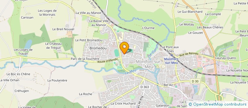 localisation de l'entreprise MSO HABITAT  MONTFORT-SUR-MEU