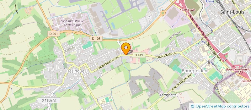 localisation de l'entreprise MSODENT  HESINGUE