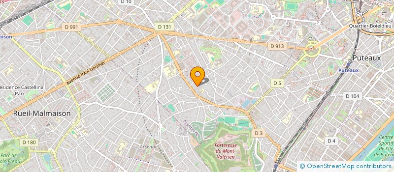 localisation de l'entreprise MSOLIDR  NANTERRE