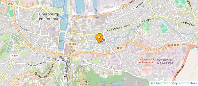 localisation de l'entreprise MSOPH à CHERBOURG-EN-COTENTIN