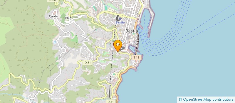 localisation de l'entreprise MSP 2B à BASTIA