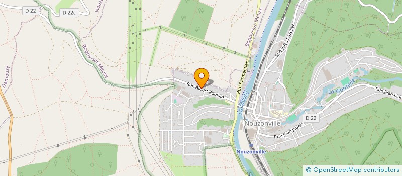 localisation de l'entreprise MSP  NOUZONVILLE