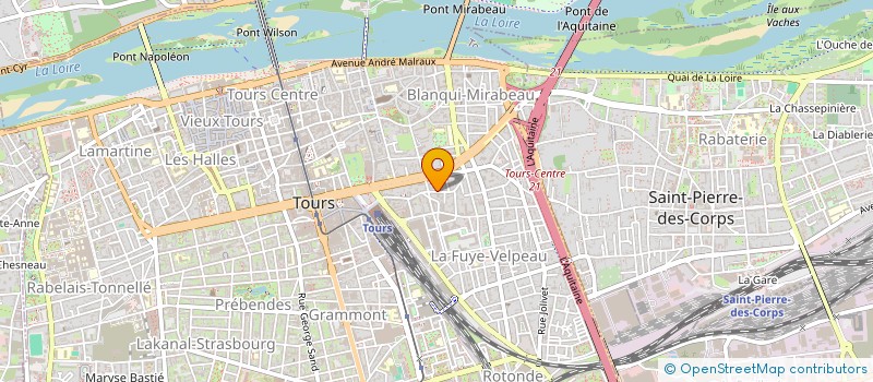 localisation de l'entreprise MSP  TOURS