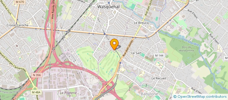 localisation de l'entreprise MSP  WASQUEHAL