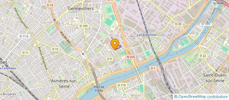localisation de l'entreprise MSP 92 à NANTERRE