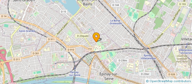 localisation de l'entreprise MSP à EPINAY-SUR-SEINE