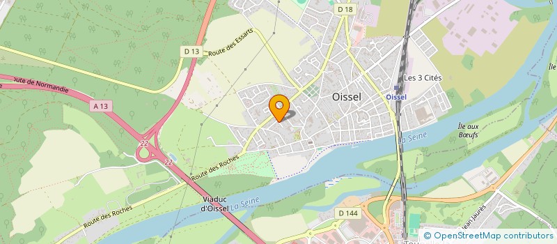 localisation de l'entreprise MSP ALIMENTATION  OISSEL