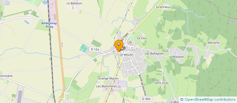 localisation de l'entreprise MSP AMBRONAY à AMBRONAY