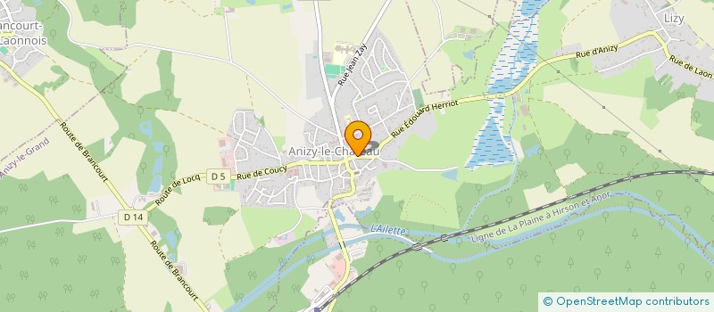localisation de l'entreprise MSP ANIZY PINON à ANIZY-LE-GRAND
