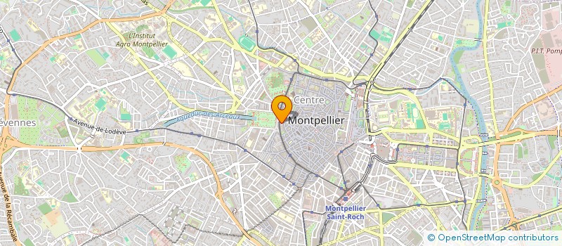 localisation de l'entreprise MSP ARCHIPEL à MONTPELLIER
