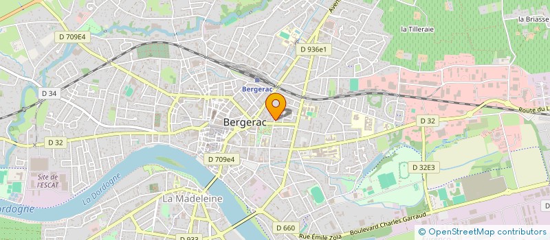 localisation de l'entreprise MSP BERGERAC CYRANO à BERGERAC