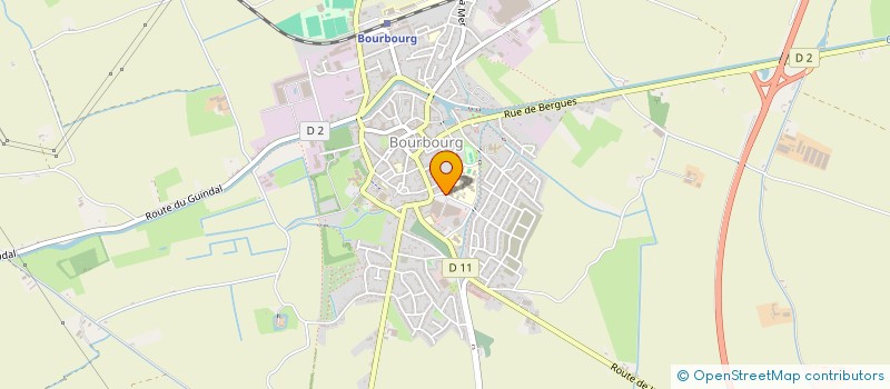localisation de l'entreprise MSP BOURBOURG  BOURBOURG