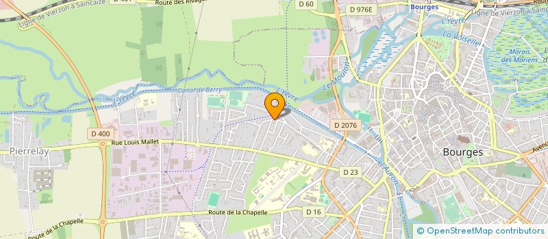 localisation de l'entreprise MSP BOURGES - PRADO à BOURGES