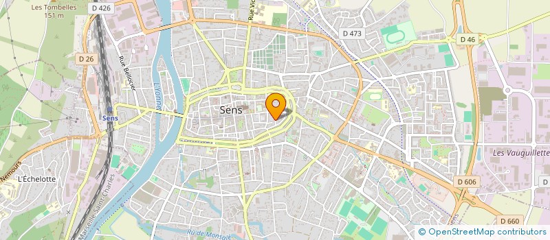 localisation de l'entreprise MSP CHAMPSPLAISANTS à SENS