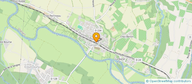 localisation de l'entreprise MSP CHANIERS - SAINT SEVER DE SAINTONGE à CHANIERS