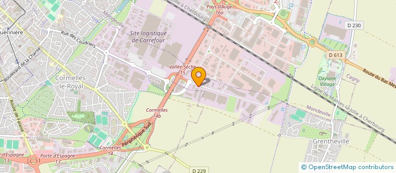 localisation de l'entreprise MSP CONCEPT  COLOMBELLES